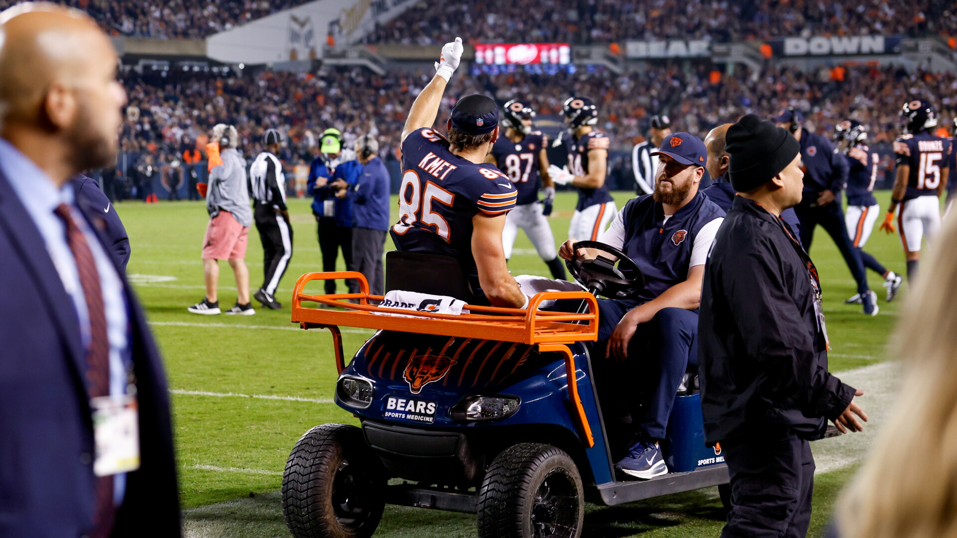 Caleb Williams, Cole Kmet fantasy football news — ADP impact