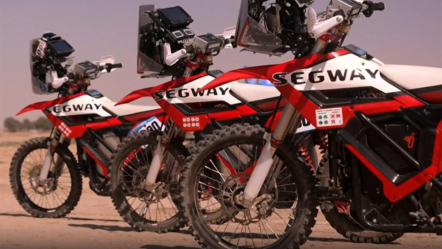 Segway Rally Inside Segway Racing Team's all-electric bike in Dakar Future Mission ...