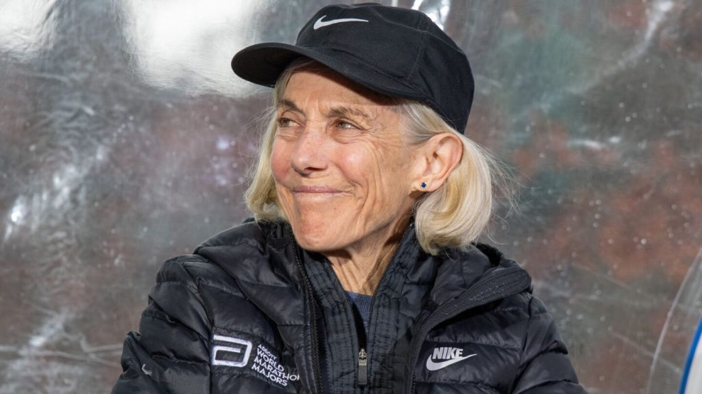 Jc Samuelson Joan Benoit Samuelson, Olympic marathon champ in 1984, runs London ...