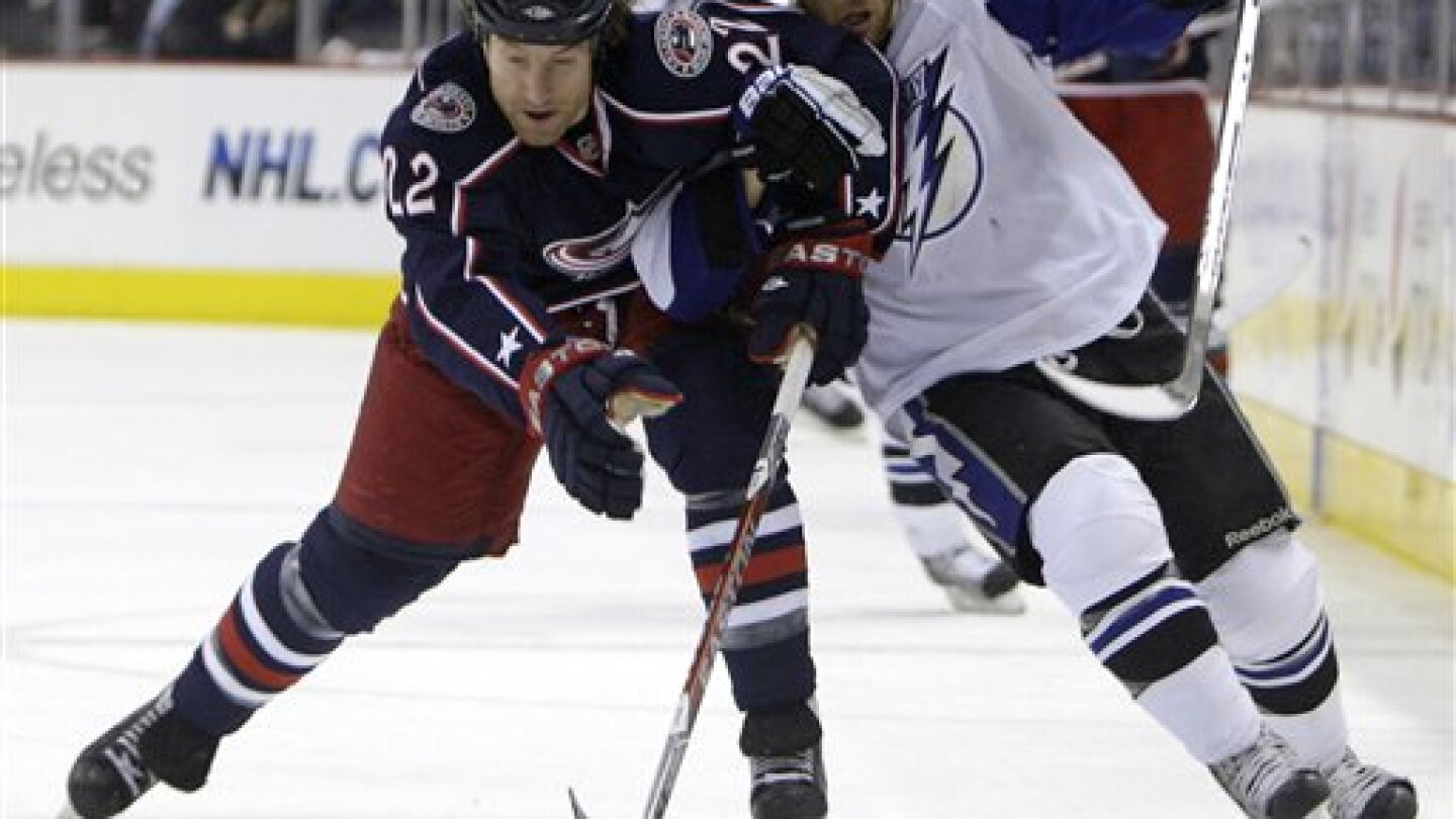 Mike Commadore Robe Columbus Blue Jackets put Mike Commodore (and his red afro?) on the IR ...