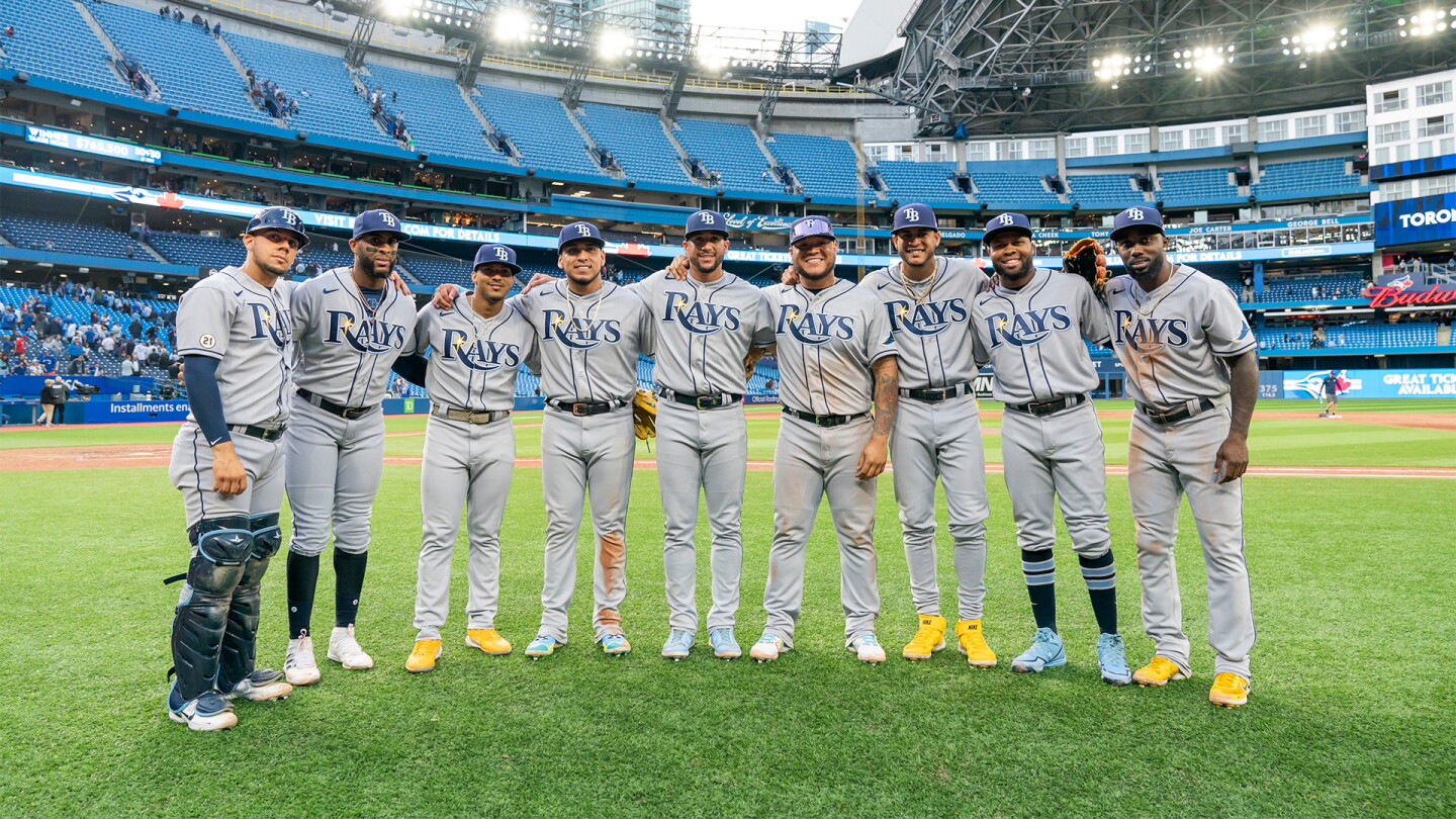 Majorca Rays Rays start 9 Latin American players, rout Blue Jays 11-0 - NBC Sports