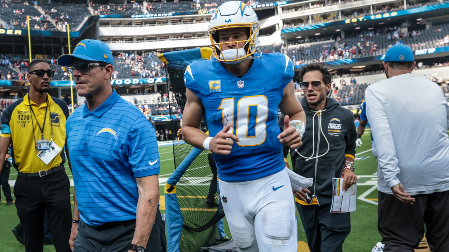 Jim Harbaugh needs to stop the Justin Herbert hype