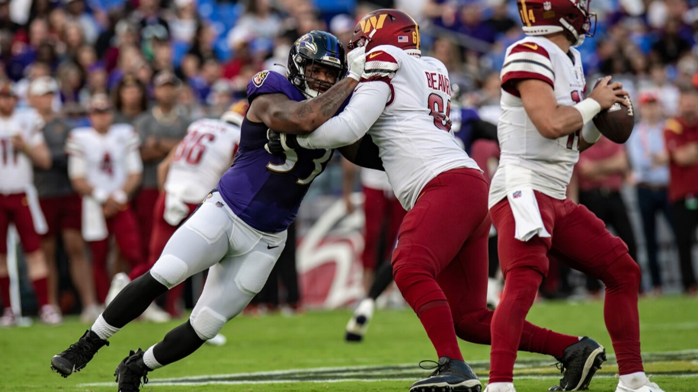 Tempers flare at Baltimore Ravens-Washington Commanders joint practice ...