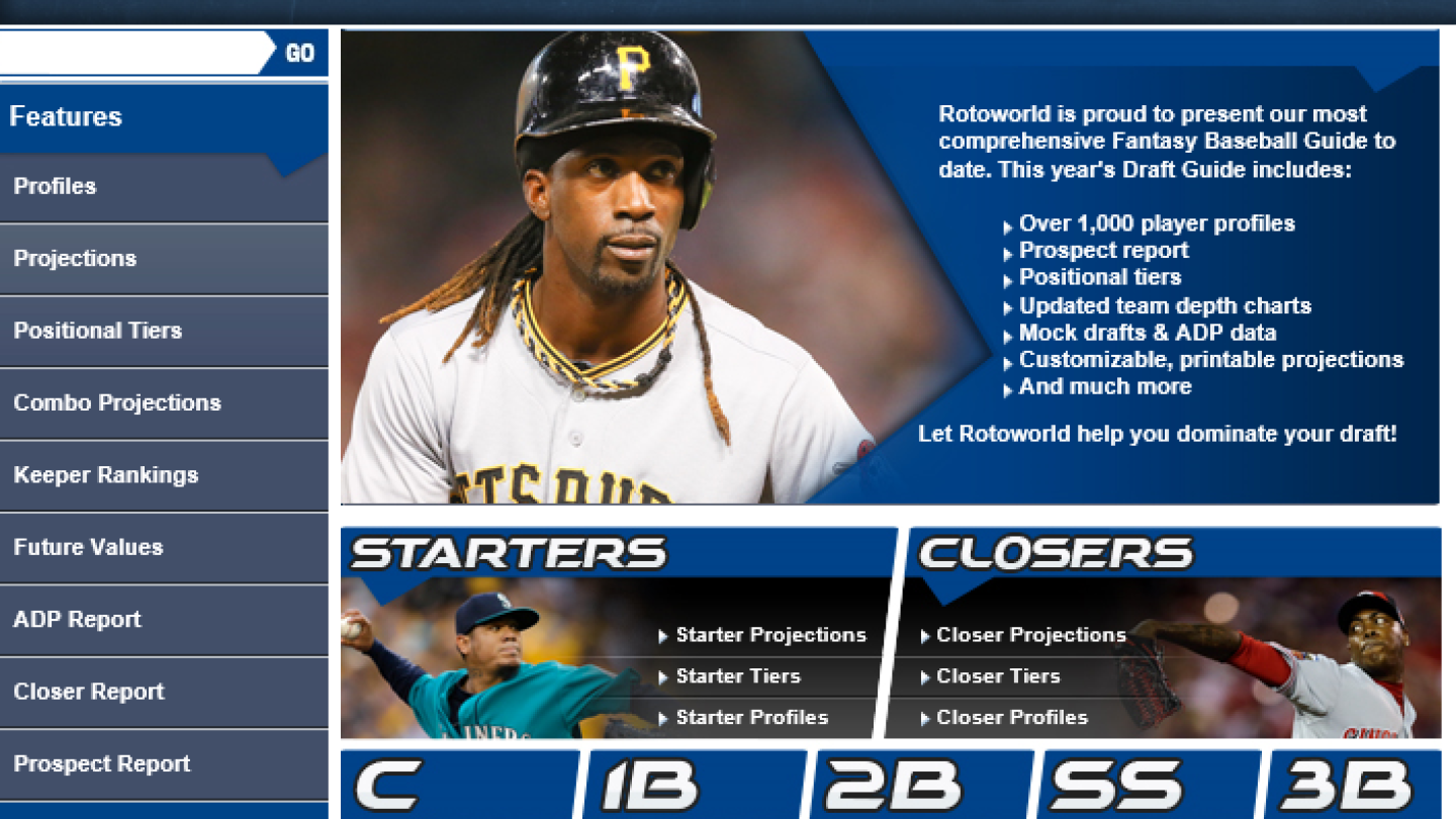 For your consideration the Rotoworld Fantasy Baseball Draft Guide