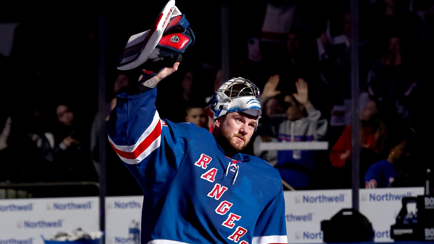 Rangers goaltender Jonathan Quick, 40, says he is retiring from the NHL