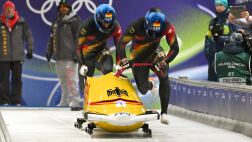 Image for Germans sit 1-2-3, U.S. 4th midway through 2-man bobsled action