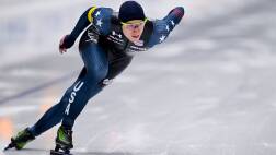 Image for Jordan Stolz clinches second-straight 1500m World Cup title in Inzell