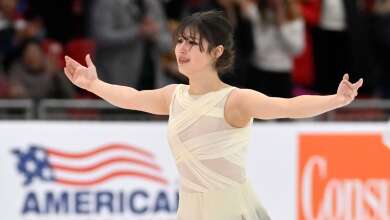 Image for Skating rink now a happy place for Alysa Liu