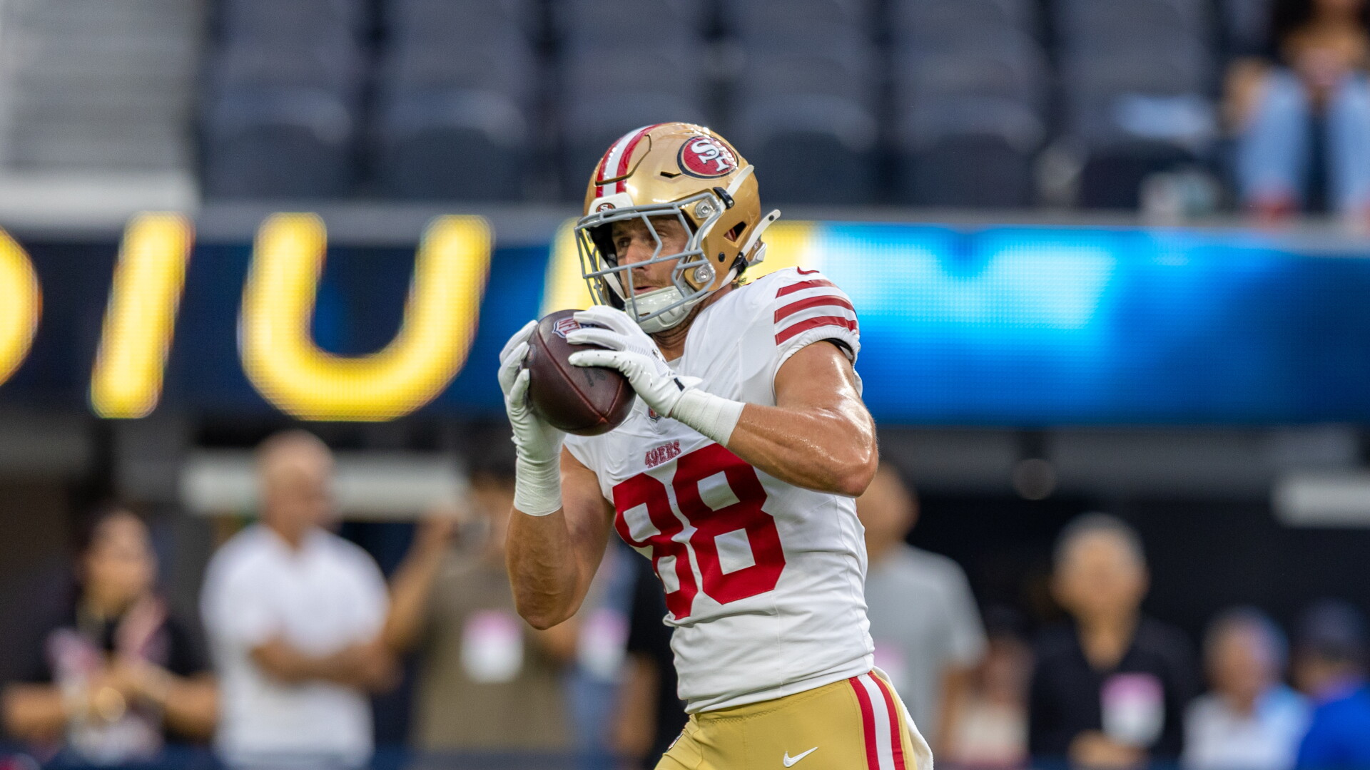Jake Tonges fantasy football news — ADP impact