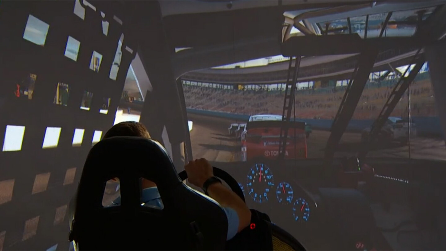 Simplot Nascar NASCAR America: How racing simulators have become a key tool (video ...