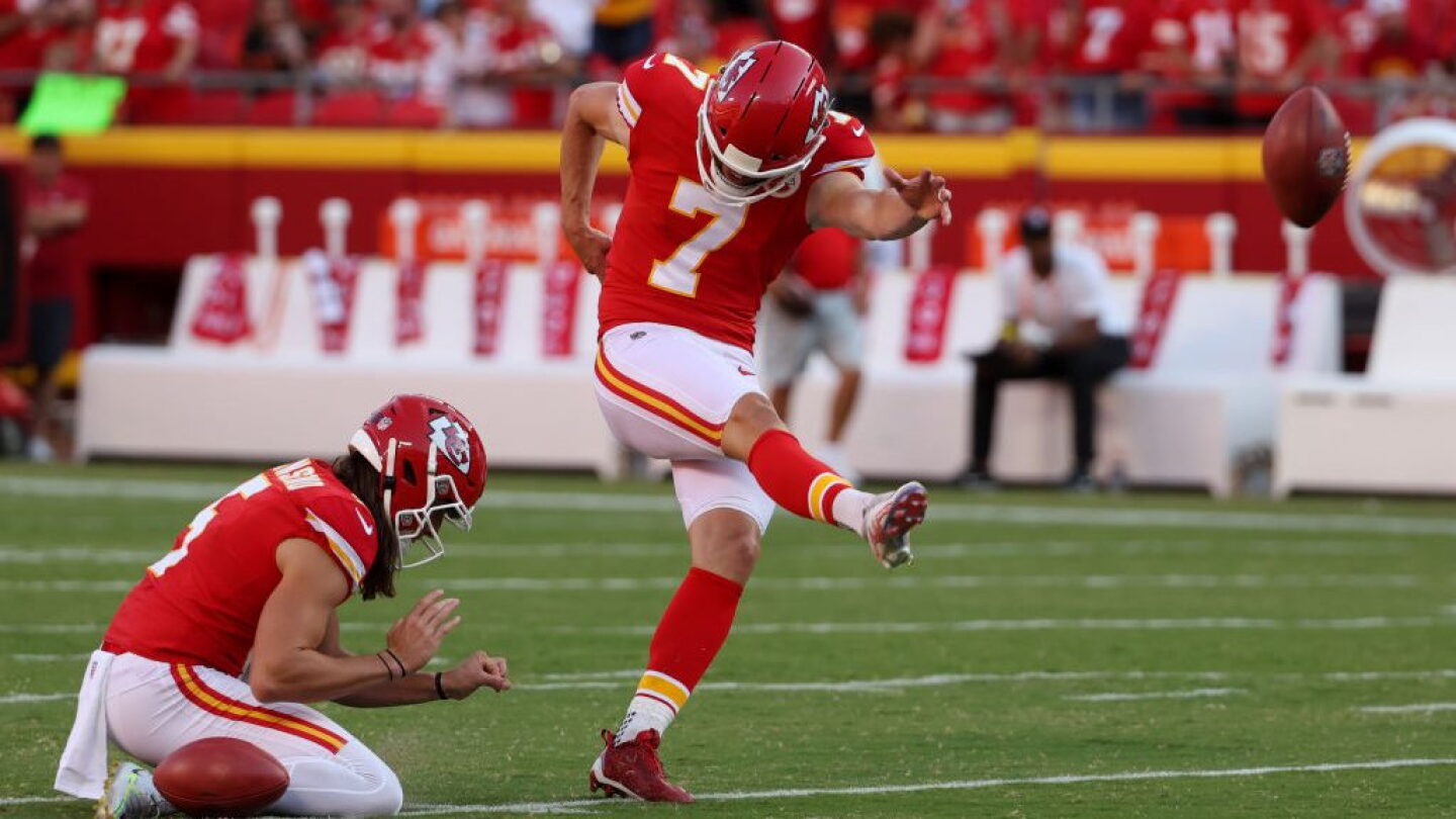 Butker Practice Harrison Butker remains out of practice Friday - NBC Sports
