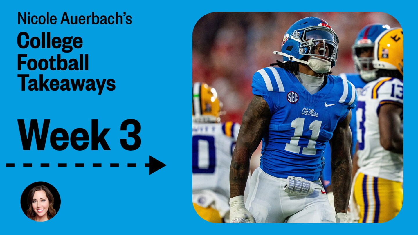 Takeaways from College Football Week 3 Takeaways from College Football Week 3