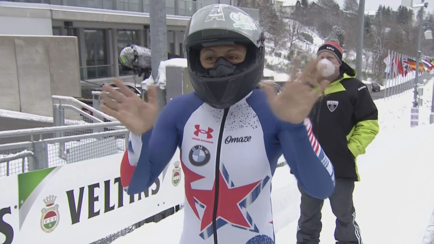 Gorgeous Usa's Elana Meyers Taylor, 41, Wins 1st Olympic Gold In Monobob Wallpaper for Your Screen Gorgeous Usa's Elana Meyers Taylor, 41, Wins 1st Olympic Gold In Monobob Wallpaper for Your Screen