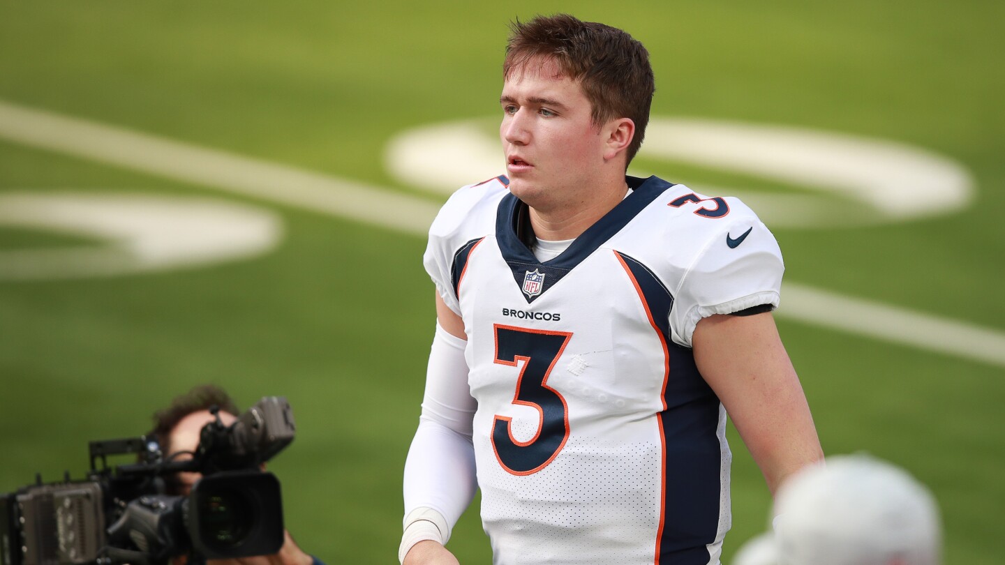 Denver Broncos QB battle a 'massive learning process' for Drew Lock ...