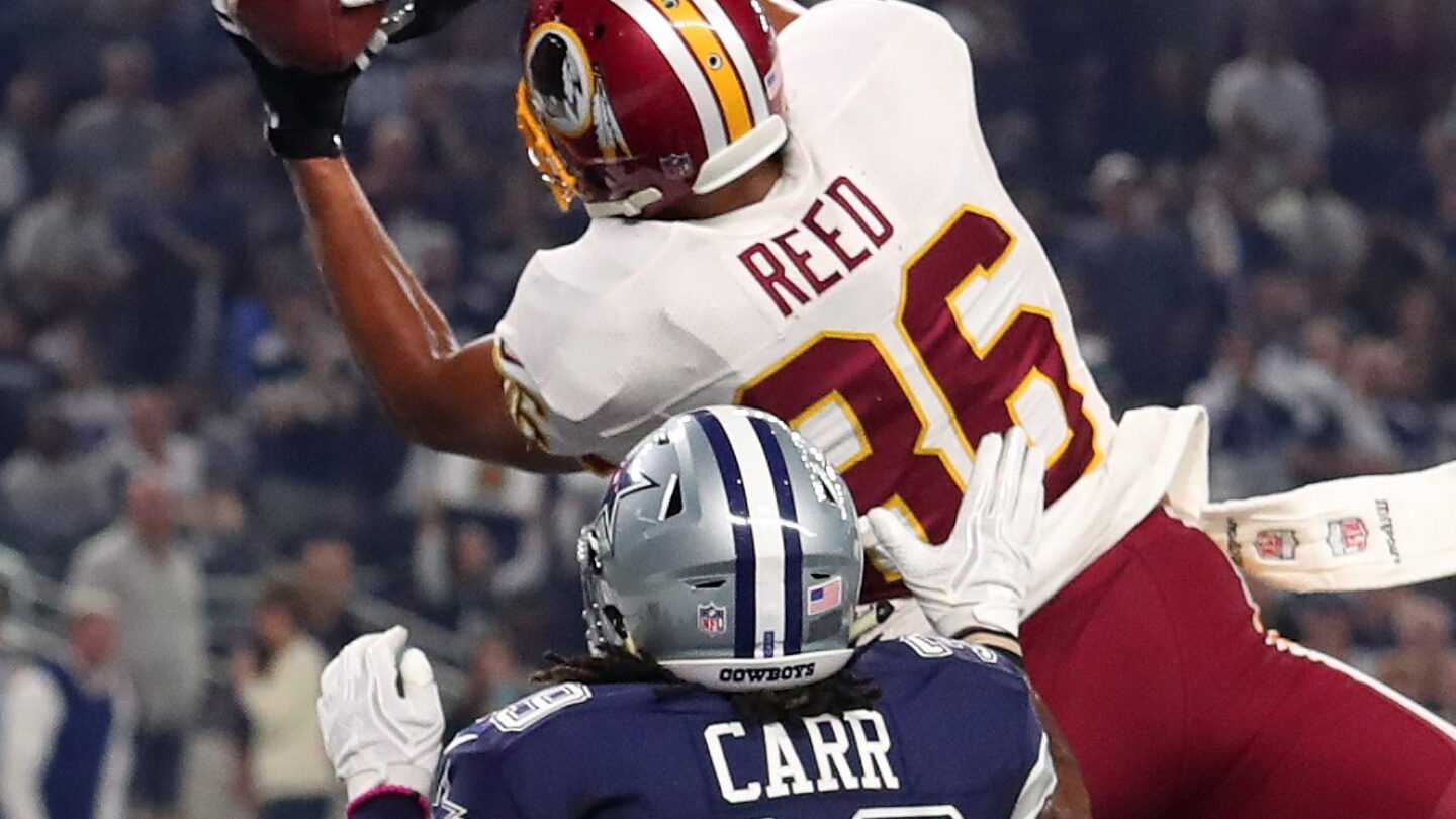 Jordan Reed Basketball Jordan Reed limited in practice Wednesday - NBC Sports